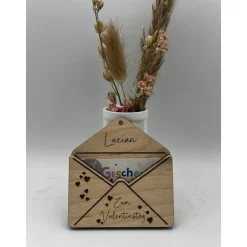 Geldgeschenk aus Holz – Geschenkkartenhalter & Wunscherfüller für Geburtstag, Valentinstag & besondere Anlässe