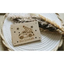 Geldgeschenk aus Holz, Wunscherfüller, Geschenkverpackung, Weihnachten, personalisierbar