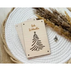 Geldgeschenk aus Holz, Wunscherfüller, Geschenkverpackung, Weihnachten, personalisierbar