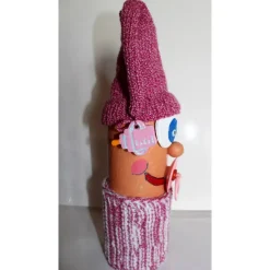 Geldgeschenk BABY PINK Geschenk zur Babyparty Geburt Taufe Dekoration  fürs Babyzimmer Upcycling Flasche