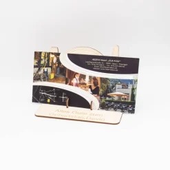 Geldgeschenk Besteck - aus Holz personalisiert