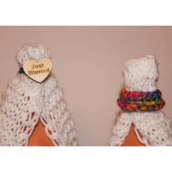 Geldgeschenk BRAUTPAAR MÄDELSHOCHZEIT Geschenk zur Frauenhochzeit Braut und Braut Hochzeitsgeschenk Unikat