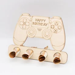 Geldgeschenk Controller - aus Birkenholz - kreative Art Geld zu verschenken