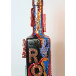 Geldgeschenk Dekoflasche Geldgeschenk MUSIK Upcycling Geschenk zu Geburtstag Valentinstag Muttertag Jahrestag