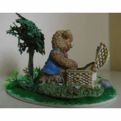 Geldgeschenk Dekoration Picknick Bär mit Reisekoffer – Originelle Geschenkidee für Urlaub & Freizeit