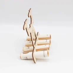 Geldgeschenk Drohne - aus Birkenholz - kreative Art Geld zu verschenken