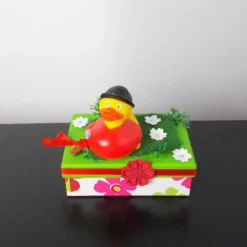 Geldgeschenk Feuerwehrmann, Feuerwehr, Beruf, Ente, Geburtstagsgeschenk