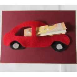 Geldgeschenk Führerschein und Auto