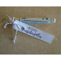 Geldgeschenk Firmung Mädchen  Reagenzglas Geldverpackung Wunscherfüller  Geschenkidee Geschenkverpackung Taube