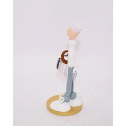 Geldgeschenk für Bäcker und Bäckerin – Handgemachte Figur als originelles Geschenk für Hobbybäcker und Handwerksfreunde
