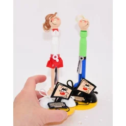 Geldgeschenk für Computerfreak, Programmierer und ITler – Handgemachte Figur aus Holz