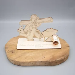 Geldgeschenk für Handwerker 2 - aus Holz personalisiert