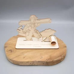 Geldgeschenk für Handwerker 2 - aus Holz personalisiert