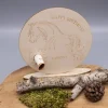 Geldgeschenk für Pferdefan - aus Holz personalisiert