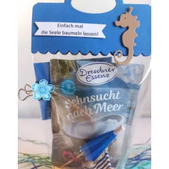 Geldgeschenk für Urlaub, kleine Urlaubstüte, Geburtstag, Hochzeit, Urlaub in der Tüte, Urlaub am Meer