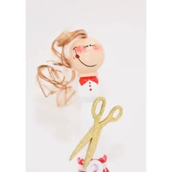 Geldgeschenk Friseurin Geburtstag – Handgemachte Figur als originelles Dankeschön