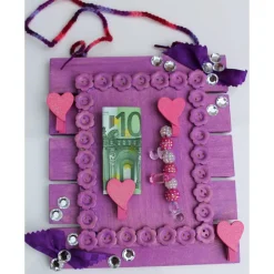 Geldgeschenk GEBURT MÄDCHEN Geschenkidee zu Geburt Taufe Babyparty Babygeburtstag