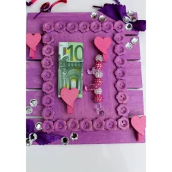 Geldgeschenk GEBURT MÄDCHEN Geschenkidee zu Geburt Taufe Babyparty Babygeburtstag