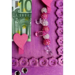 Geldgeschenk GEBURT MÄDCHEN Geschenkidee zu Geburt Taufe Babyparty Babygeburtstag