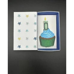 Geldgeschenk Geburtstag CupCake Box – Kreative Geschenkbox für Geldscheine