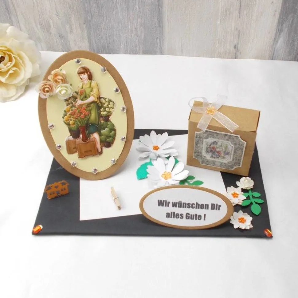 Geldgeschenk Geburtstag Floristin, Gärtnerin, Blumenverkäuferin, Blumenliebhaberin, Geburtstagsgeschenk