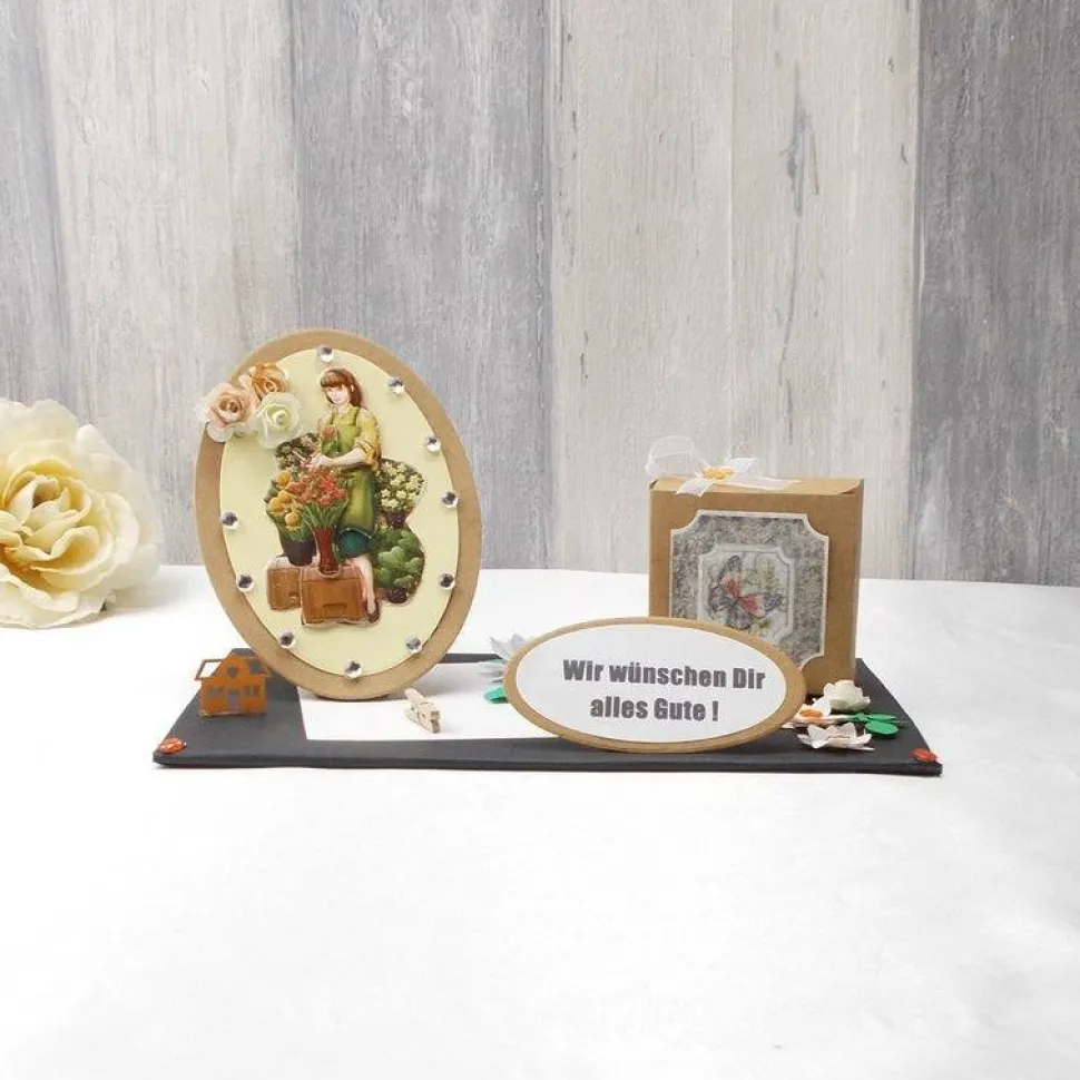 Geldgeschenk Geburtstag Floristin, Gärtnerin, Blumenverkäuferin, Blumenliebhaberin, Geburtstagsgeschenk