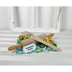 Geldgeschenk Geburtstag, Gutschein für Kochkurs, Nudelholz, Geburtstagsgeschenk