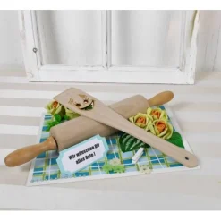 Geldgeschenk Geburtstag, Gutschein für Kochkurs, Nudelholz, Geburtstagsgeschenk