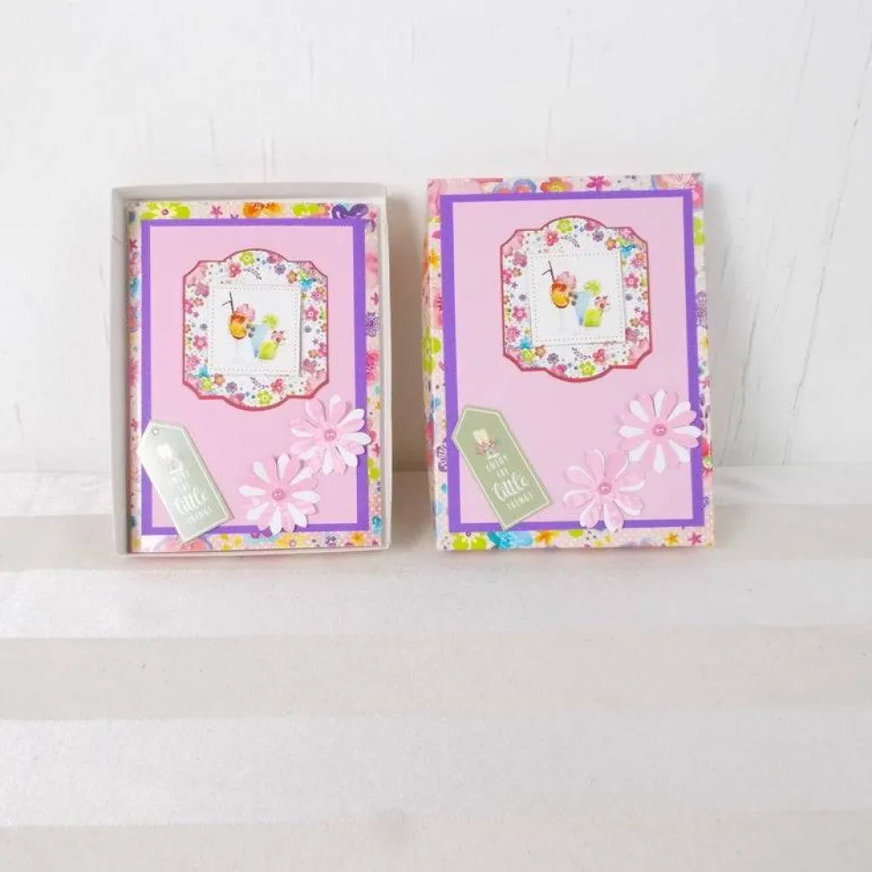 Geldgeschenk Geburtstag, Glückwunschkarte in Geschenkverpackung, rosa Nr.3