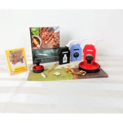 Geldgeschenk Geburtstag,  Grillen, mit Kochbuch, lustig, Geschenk für Männer