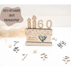 Geldgeschenk Geburtstag I Holz Torte I Geschenkverpackung I Geschenkidee I Wunscherfüller I Geldgeschenk Geburtstag