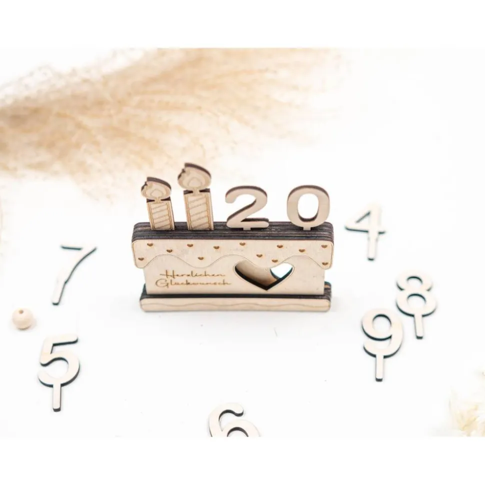 Geldgeschenk Geburtstag I Holz Torte I Geschenkverpackung I Geschenkidee I Wunscherfüller I Geldgeschenk Geburtstag