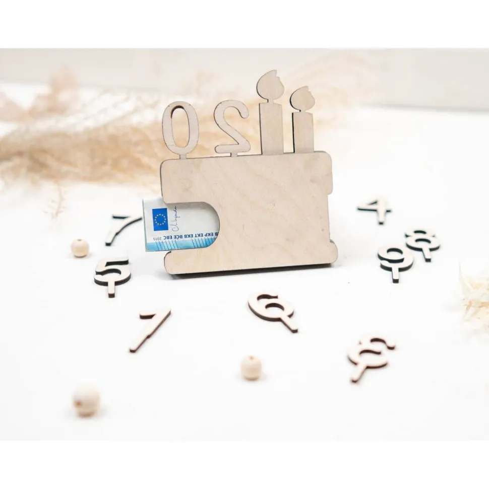 Geldgeschenk Geburtstag I Holz Torte I Geschenkverpackung I Geschenkidee I Wunscherfüller I Geldgeschenk Geburtstag