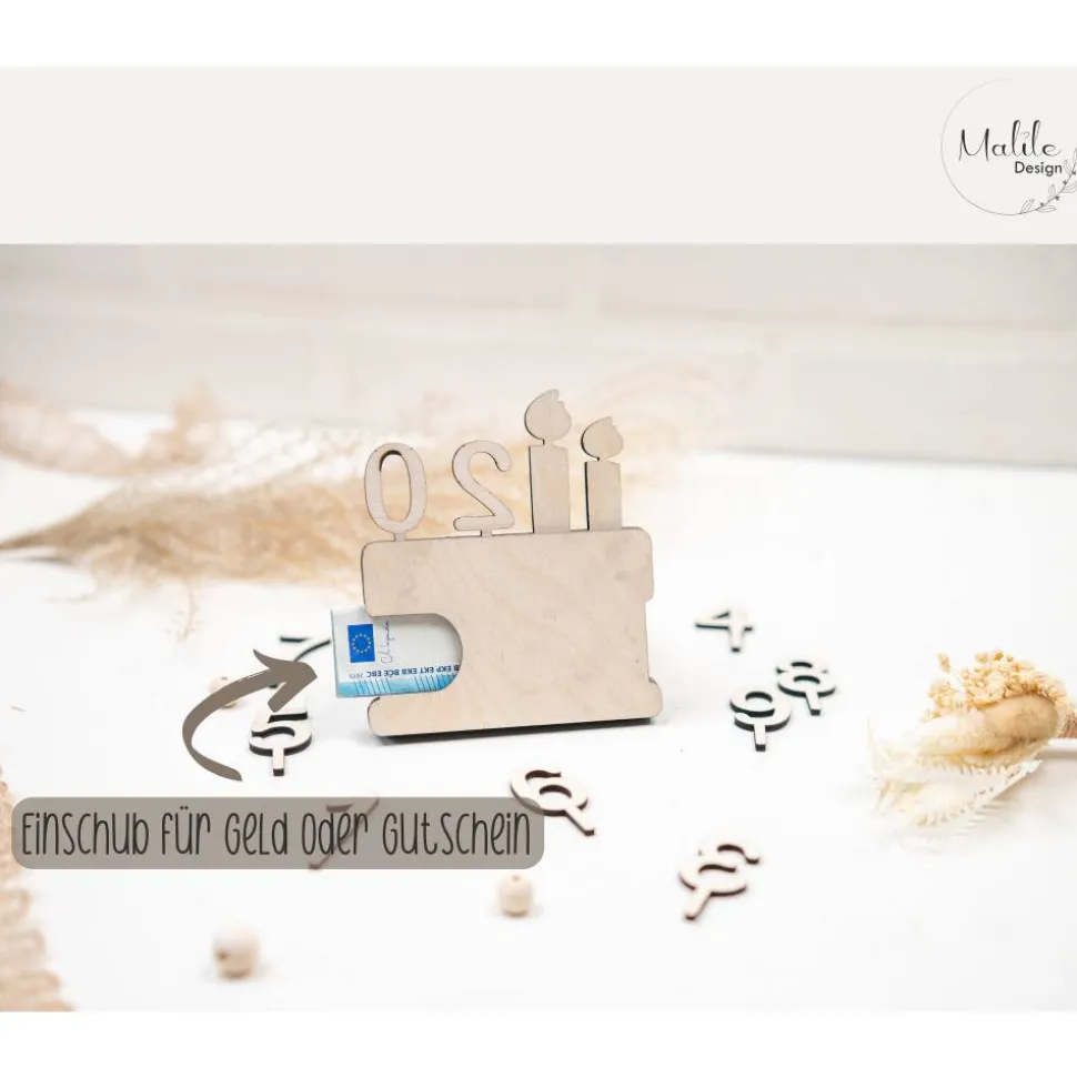 Geldgeschenk Geburtstag I Holz Torte I Geschenkverpackung I Geschenkidee I Wunscherfüller I Geldgeschenk Geburtstag