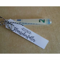 Geldgeschenk  Geburtstag Reagenzglas Verpackung Geldverpackung Wunscherfüller Geburtstagsgeschenk Geschenkidee