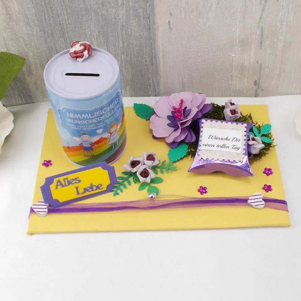 Geldgeschenk Geburtstag Spardose, Personalisierbar, Geldgeschenk Gutschein, Geburtstagsgeschenk, Geschenk für,