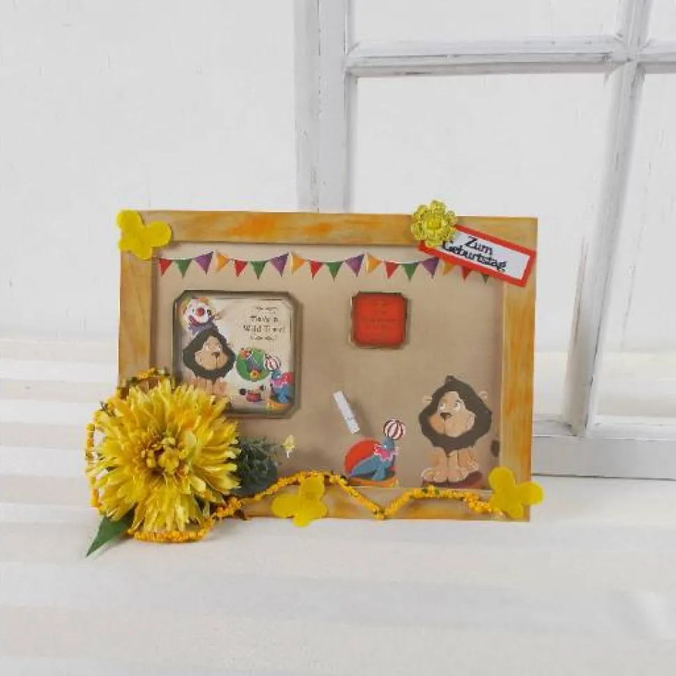 Geldgeschenk Geburtstag, Zirkus, lustig, Geburtstagsgeschenk