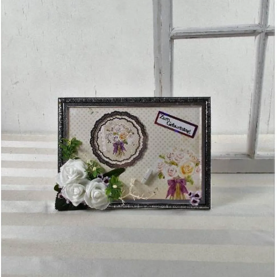 Geldgeschenk Geburtstag,mit Blüten, Geschenk für Freundin, Geburtstagsgeschenk