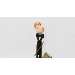 Geldgeschenk Geige oder Dirigent – Handgemachte Figur für Musiker und Musikliebhaber