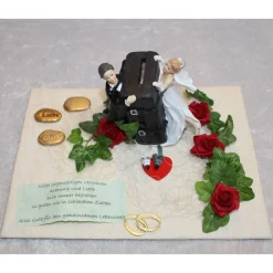 Geldgeschenk, Geldverpackung:  - Der Hochzeitskoffer -