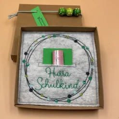 Geldgeschenk, Geschenkbox, Gutscheinbox, .., zum Schulanfang.....Einschulungskarte...