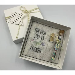 Geldgeschenk, Geschenkbox, Gutscheinbox, ... Gutschein zum Geburtstag ... Glückwunsch..