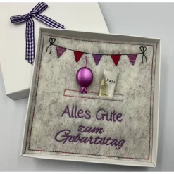 Geldgeschenk, Geschenkbox, Gutscheinbox, .., für viele Anlässe...Geburtstag