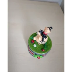 Geldgeschenk Glücksschwein Metalldose – Originelle Geschenkbox für Geburtstag, Abitur & Jubiläum - Jahrestag