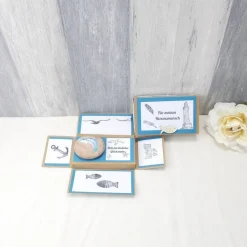 Geldgeschenk Glücksstein, Delfin, Geburtstagsgeschenk, Weihnachtsgeschenk, Glücksbringer, Gutschein, Geschenk für, 5