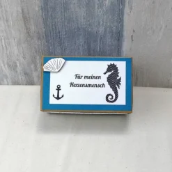 Geldgeschenk Glücksstein, Delfin, Geburtstagsgeschenk, Weihnachtsgeschenk, Glücksbringer, Gutschein, Geschenk für, 4