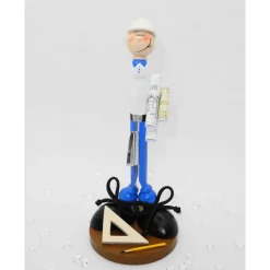 Geldgeschenk Hausbau: Handgemachte Figur für Architekt, Tischler, Bauarbeiter & Maurer – Originelles Geschenk zum Geburtstag & Einzug