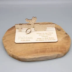 Geldgeschenk Heilige Firmung - aus Holz personalisiert