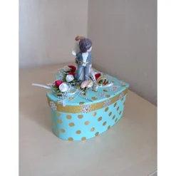 Geldgeschenk Hochzeit – Humorvolle Herzbox als Hochzeitsgeschenk mit Szene – SaBienchenshop