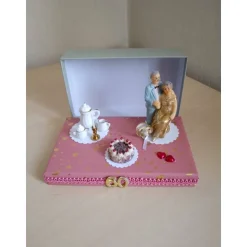 Geldgeschenk Hochzeit Diamant – Kreatives Hochzeitsgeschenk 60. Hochzeitstag Geschenkbox